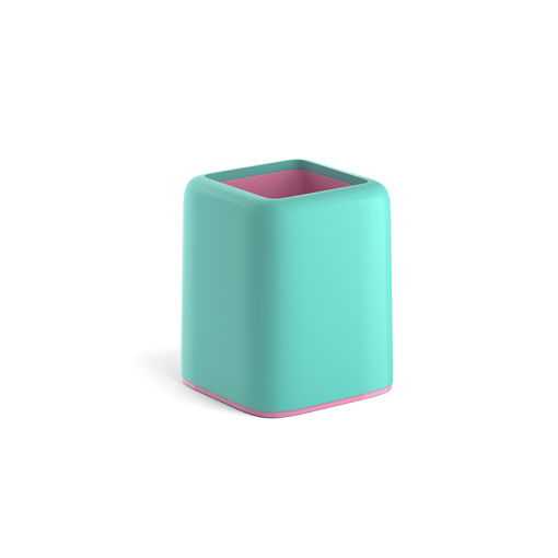Picture of PEN HOLDER FORTE PASTEL MINT WITH PINK INSIDE